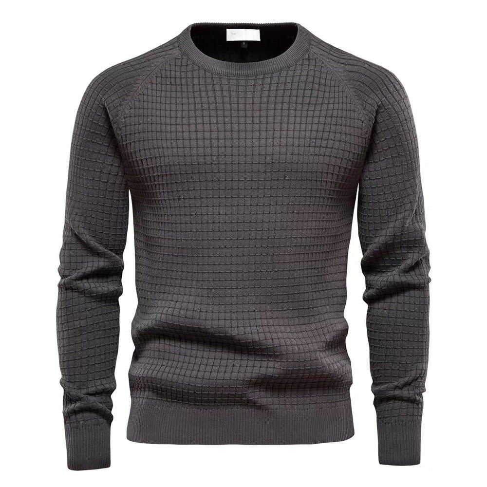 Men's Modern Patterned Knitted Jumper | Ideal for Autumn/Winter