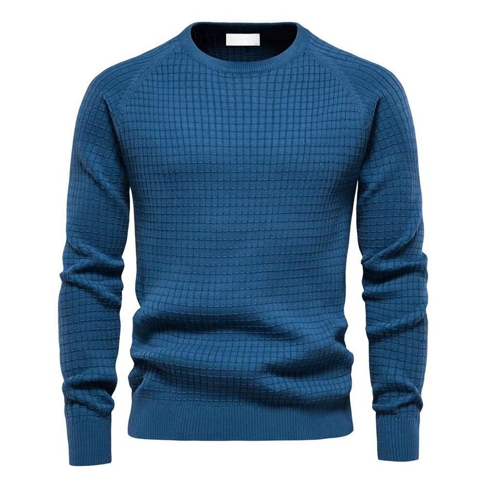 Men's Modern Patterned Knitted Jumper | Ideal for Autumn/Winter