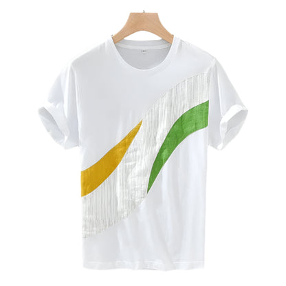 Men's Casual Wear White T-Shirt | Suitable for Everyday Use